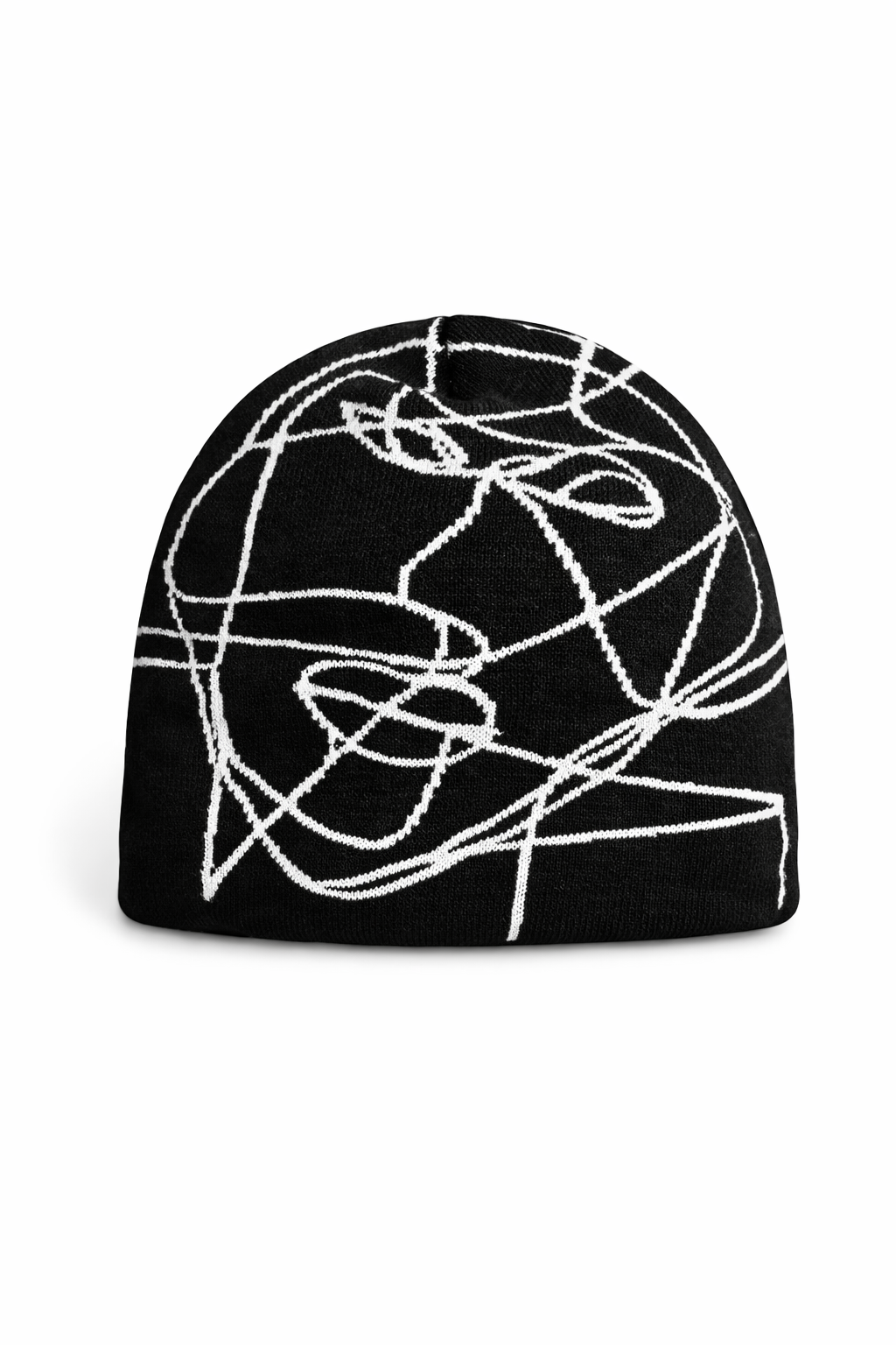 The Monochrome Sleek Touch Beanie